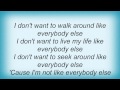 Camper Van Beethoven - I'm Not Like Everybody Else Lyrics