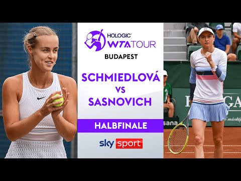 Anna Karolína Schmiedlová vs. Aliaksandra Sasnovich - Halbfinale | Hungarian Ladies Open Budapest 24