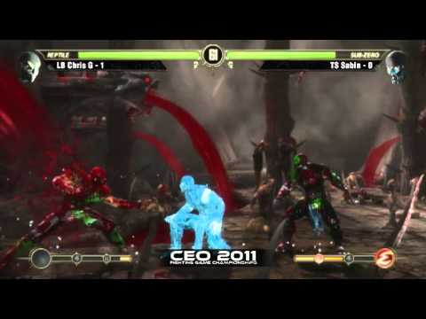 LB Chris G vs TS Sabin CEO 2011 Mortal Kombat 9 Singles Losers Finals