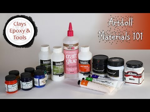 Artdoll Materials 101 - Paints, Varnishes and Glue
