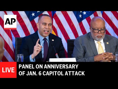 LIVE: Hakeem Jeffries leads panel on anniversary of Jan. 6 Capitol attack