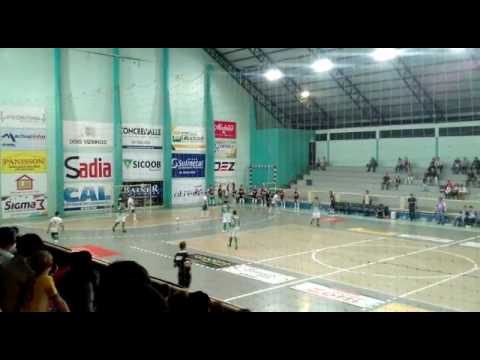Coronel Futsal x Galo Futsal, alguns lances