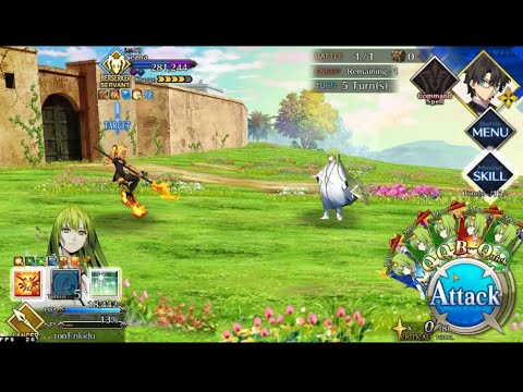 [FGO NA] Lostbelt 4 Enkidu Solo vs Berserker Nezha