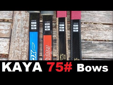 KAYA 75 lbs Bows @ CombatArchery.ch