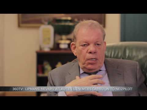 Lipmans: Ļaunu prātu neturu - varu palamāties, bet pēc 5 minūtēm aizmirstu par ko bija strīds