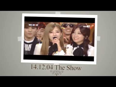 141208 APINK LUV 수상축하 기념 영상((00:15))