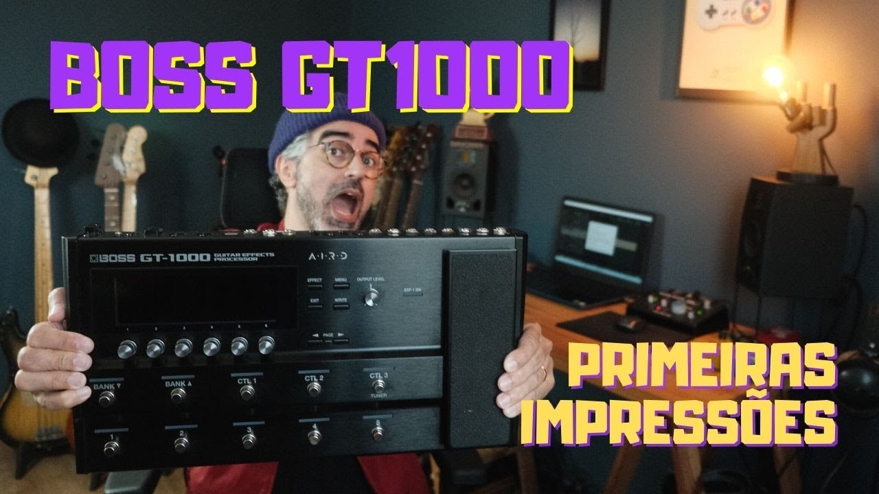 Boss GT1000 no Contrabaixo - Overview | Equipos #041