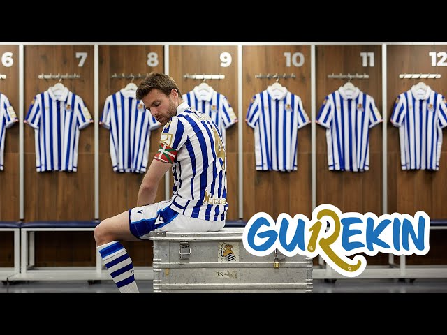 Vídeo relacionado con Camiseta de Manga Corta de la Real Sociedad Campeón de la Copa del Rey 2025-2026 Estilo cómic (13- Camiseta Talla L)(Denim Manga Corta)