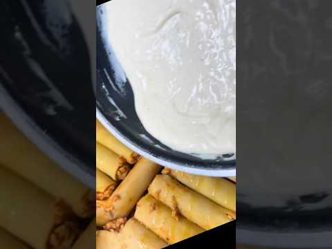 Canelones de Pollo en salsa bechamel #Pasta #porquemeencantahacerlo #cocinandoparamispapas