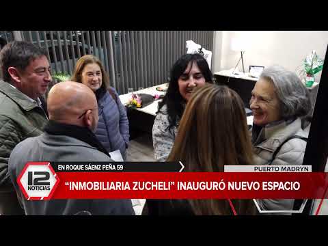 MADRYN | "INMOBILIARIA ZUCHELI" INAUGURÓ NUEVO ESPACIO EN ROQUE SAENZ PEÑA 59