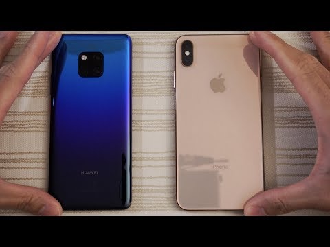 Huawei Mate 20 Pro vs iPhone XS Max - Speed Test!