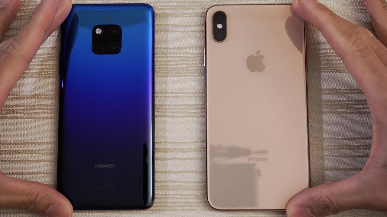 Huawei Mate 20 Pro vs iPhone XS Max - Speed Test!