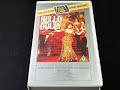 Original VHS Opening And Closing To Hello Dolly UK VHS Tape