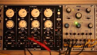 Video thumbnail for Modular Battle 2 "two modules": The Klirrfaktor playing Intellijel Rubicon & Vermona fourMulator by TheKlirrfaktor