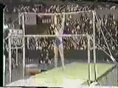 Hana Ricna - 1985 Chunichi Cup EF - Uneven Bars