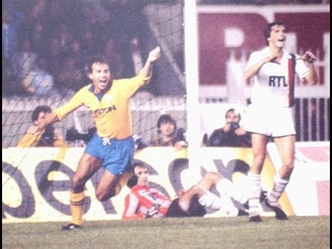 Paris S.Germain-Juventus 2-2 Coppa Coppe 83-84 2' Turno A. 19-10-83