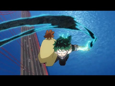 Deku becomes spiderman. [My Hero Academia: World Heroes' Mission]