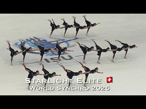 Starlight Elite 🇨🇭 SP - World Synchro 2025 - Synchronized skating