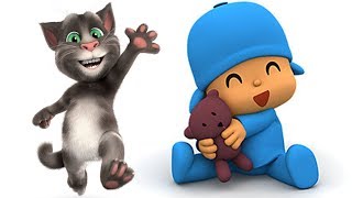 🐱TALKING TOM AND POCOYO FUNNY CARTOON FOR KIDS 2019🤪 #dq2