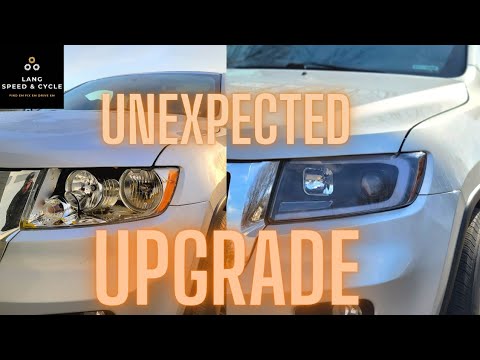 2011-2013 Jeep Grand Cherokee: Major headlight UPGRADE! Spyder Projector Headlights!!!