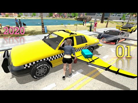 Flying Car Transport Simulator 2020|| car flying game || android gameplay ||