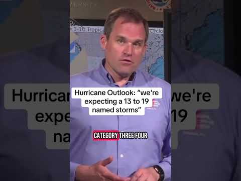 Video | NHC predicting 'above-normal Hurricane Season 2025