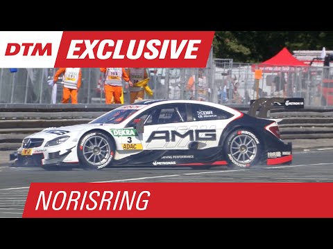 Mercedes-Benz Drivers Touch Wall in Warm Up - DTM Norisring 2015