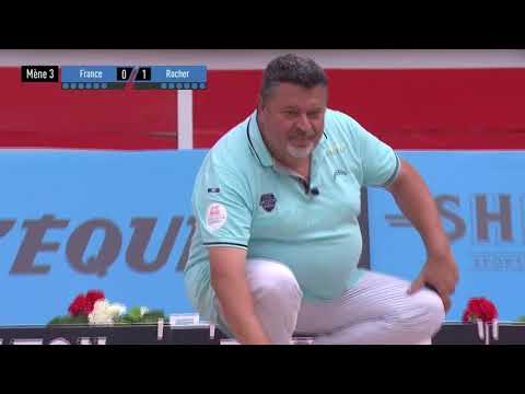 Première demi finale des Masters de Pétanque 2019 France-Rocher