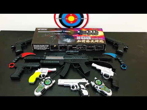 Toy Guns - Black Rifle and Fire pistols