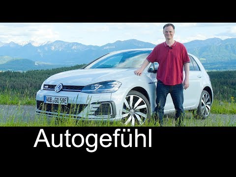 Volkswagen Golf GTE Plugin-Hybrid FULL REVIEW VW Facelfit new neu 2018 - Autogefühl