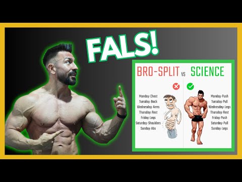 "Bro splitul e o porcarie!" 🙄❌TOATE spliturile de antrenament explicate pe intelesul tuturor!