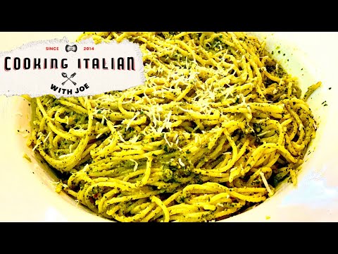 Spaghetti with Walnut Pesto from Sardinia | Cooking Italian with Joe