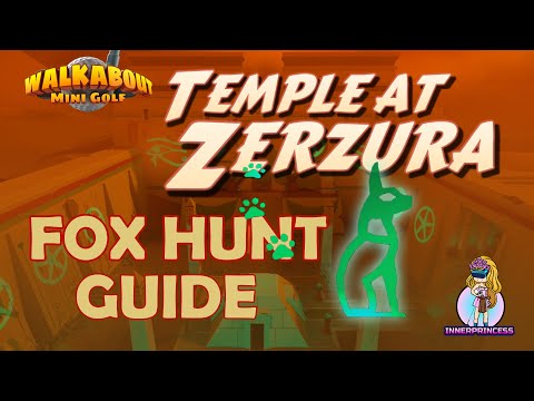 Temple at Zerzura Fox Hunt - All Clues - Walkabout Mini Golf