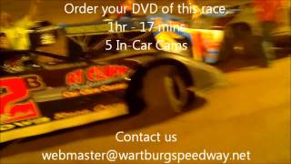 preview picture of video '5-5-12 Super Full Moon Race - 5 In Car Cams - Wartburg Speedway TN'