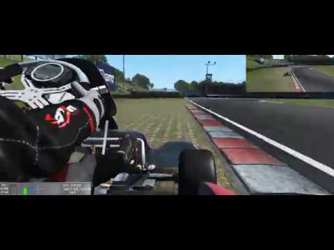rF2 - First drive of KartSim - X30 at Paul Fletcher International