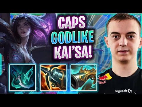 CAPS GODLIKE KAI'SA GAME! - G2 Caps Plays Kai'Sa ADC vs Draven! | Season 2022
