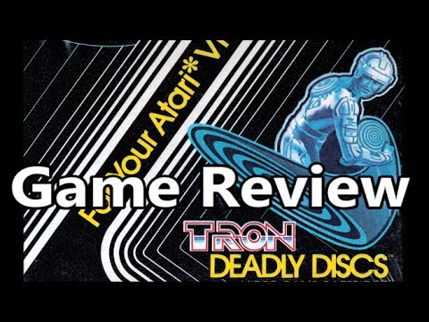 TRON Deadly Discs Atari 2600 Review - The No Swear Gamer Ep 338