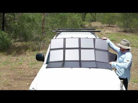 XTM 200w Folding Solar Blanket - BCF