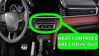 How To Remove 2025-2027 Toyota Camry Heat/AC Controls.