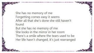 Gene Watson - She Has No Memory of Me Lyrics