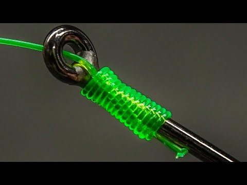 Fishing Knot Skills | Tie A Hook With Traditional Snell Knot