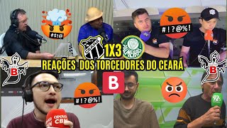 REAÇÕES DOS TORCEDORES CEARENSES NA DERROTA E REBAIXAMENTO EM CASA - BRASILEIRÃO 2025
