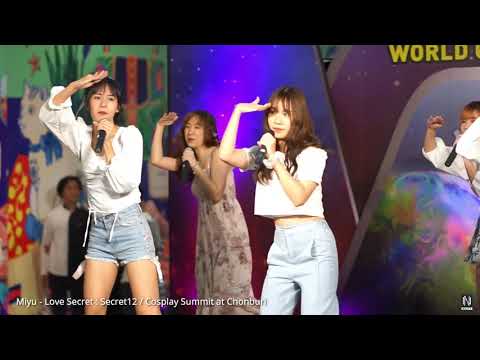 Fancam] Miyu Secret12 / Cosplay Summit at Chonburi
