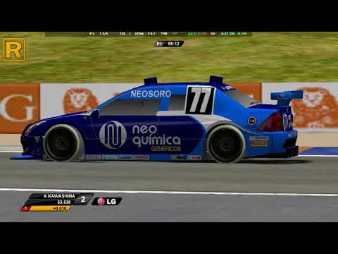 Stock Car W.S. 2023 - André Kawashima's Qualifying Lap (P2) in AMS Renault Complex