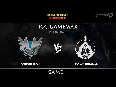 IGC GameMax | Mineski vs Mongolz | Game 1