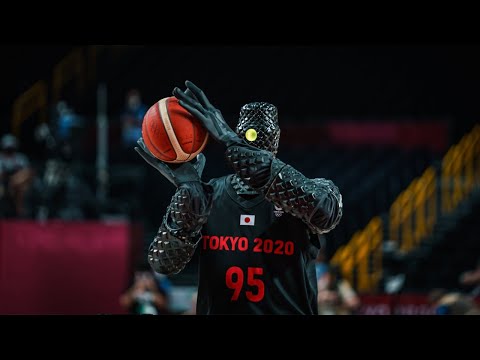 Creepy Humanoid Robot Sinks Two Perfect Shots During Halftime At Tokyo Olympics Basketball Game