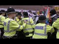 Get Back Protesters Clash With Police In Birmingham As Britain First Hold Rally