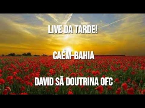 Live Da Tarde! Diretamente, De Caém-Bahia!