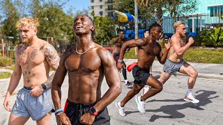 CHALLENGING JAKE PAUL TO A RACE! (CHALLENGER GAMES REMATCH)