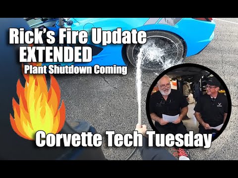 RICK'S CORVETTE FIRE UPDATE & TECH TUESDAY Q&A with YOUR RIDES